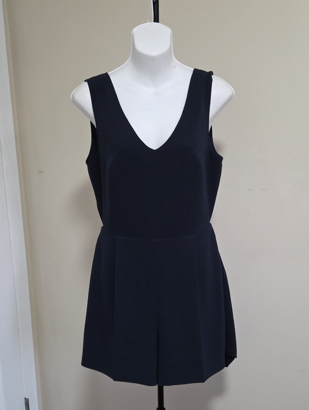 Club Monaco Navy Sleeveless Romper